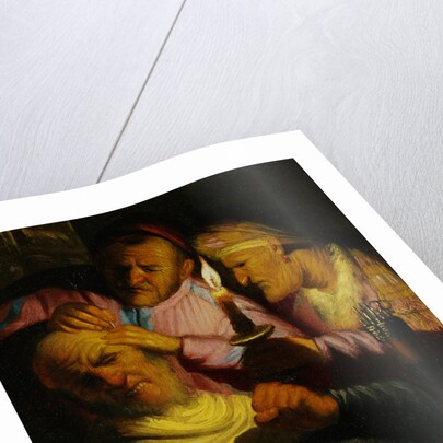 The Sense of Touch: The Stone Operation by Rembrandt Harmensz van Rijn