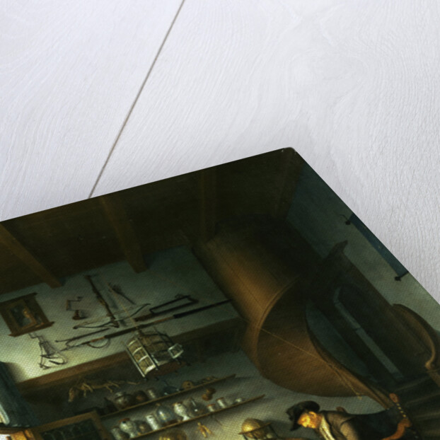 A Barber Surgeon Tending a Peasant's Foot by Isaack Koedijk