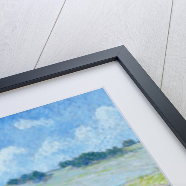 Shepherdess and Sheep by Camille Pissarro