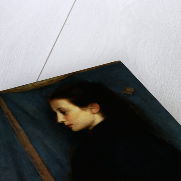 Portrait of Jeanne de Bauer by Fernand Khnopff