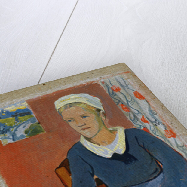 Breton Serving Girl or Maid by Paul Serusier