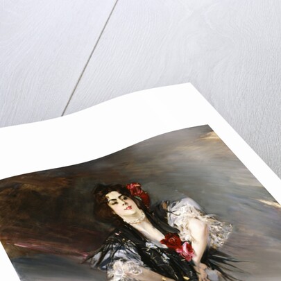 Portrait of Anita de la Feria, "The Spanish Dancer" by Giovanni Boldini