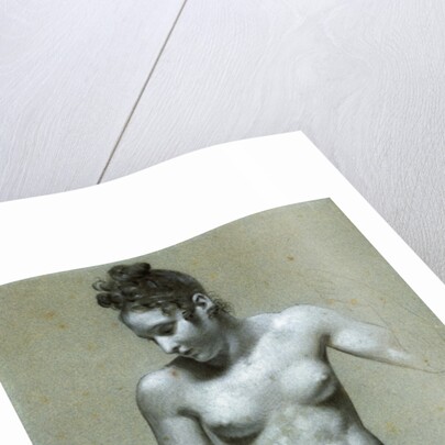 A Seated Female Nude by Pierre-Paul Prud'hon