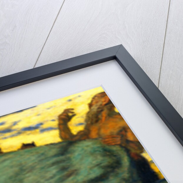 Water Nymph and Fauns by Franz von Stuck