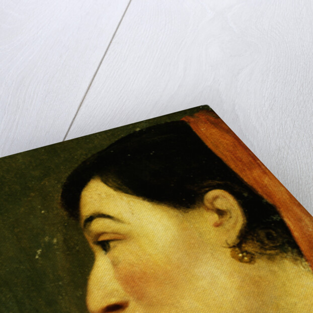 Portrait of a Jewess by Jean Auguste Dominique Ingres