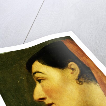 Portrait of a Jewess by Jean Auguste Dominique Ingres