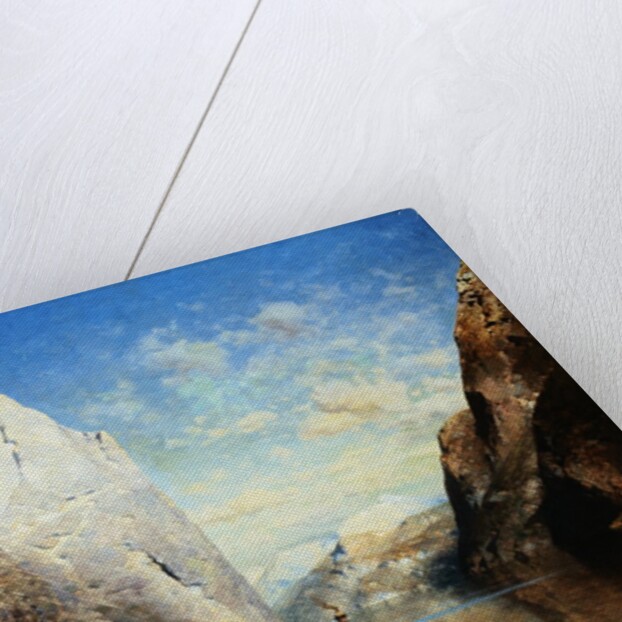 A Norwegian Fjord by Julius Rose