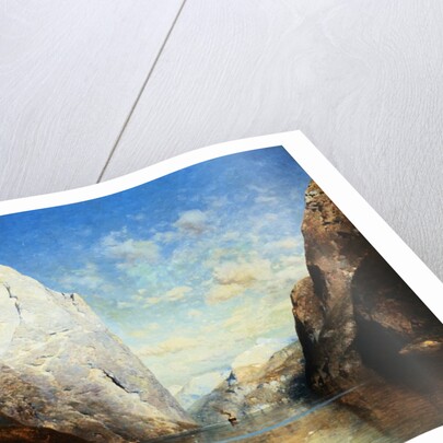 A Norwegian Fjord by Julius Rose