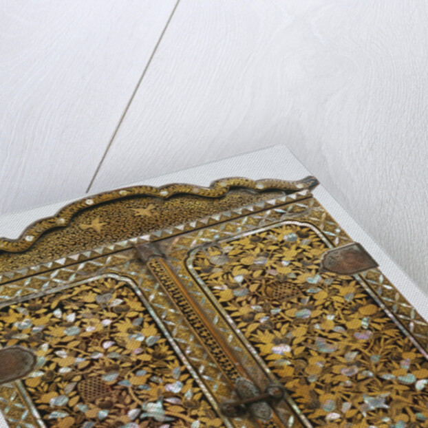 Momoyama Period Portable Shrine Depicting the Virgin and Child (Closed) by Anonymous