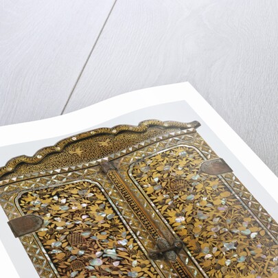 Momoyama Period Portable Shrine Depicting the Virgin and Child (Closed) by Anonymous