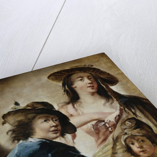 A Gypsy Family by Matthaus Loder