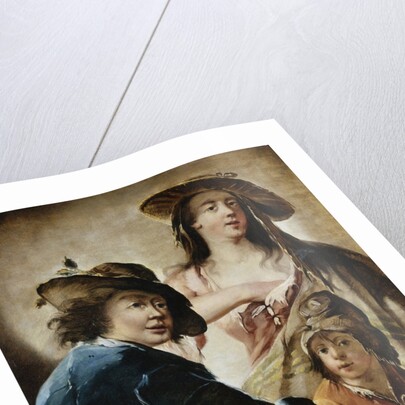 A Gypsy Family by Matthaus Loder