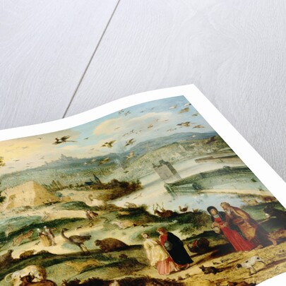 Noah's Ark Attributed to Lazarus van der Borcht by Anonymous