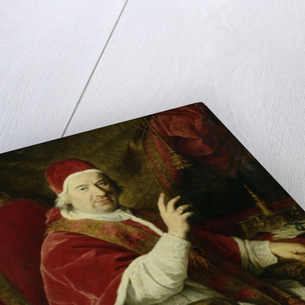 Portrait of Pope Benedict XIV (1675-1758), Seated by Pierre Subleyras