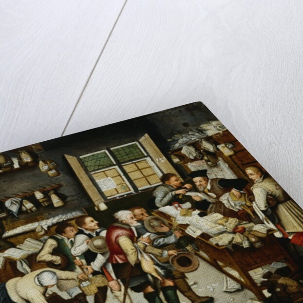 Peasants Paying Tithes by School of Pieter Brueghel the Younger