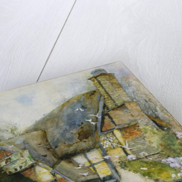 An Old Cottage near Church Stretton, Shropshire by David Woodlock