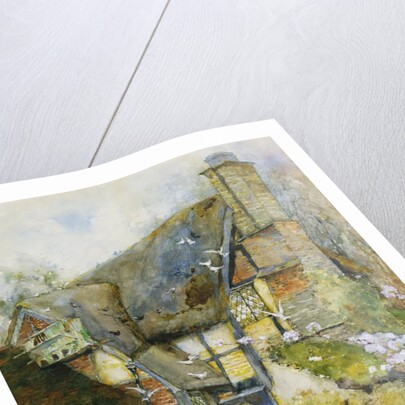 An Old Cottage near Church Stretton, Shropshire by David Woodlock