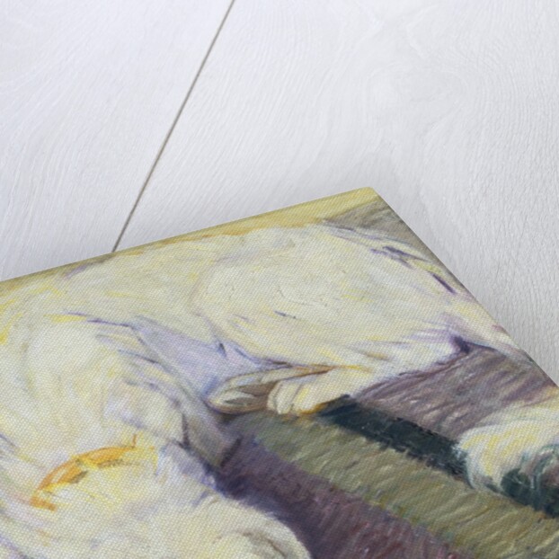 Dog Lying Down (Dog Portrait) by Franz Marc