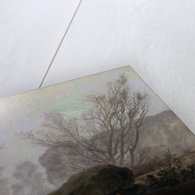 Walk at Dusk by Caspar David Friedrich