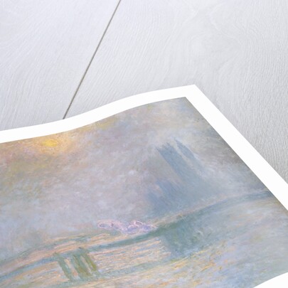 Charing Cross Bridge, La Tamis by Claude Monet