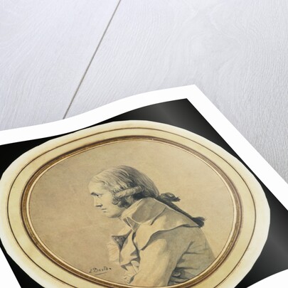 Portrait of Joseph-Nicolas Barbeau Dubarran by Jacques-Louis David