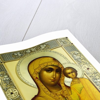 Russian Icon of The Virgin Kazanskaya by Dmitrii Smirnov