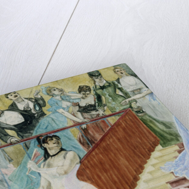 L'Attrapade by Felicien Rops