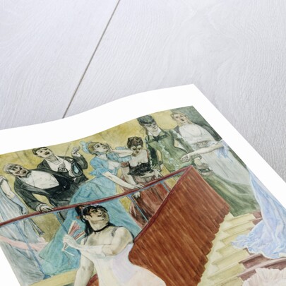 L'Attrapade by Felicien Rops