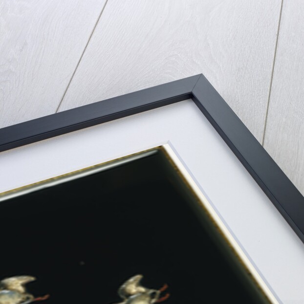 A Lacquer Suzuribako Decorated in Gold Hiramakie on a Roironuri Ground and Inlaid in Mother-of-Pearl, Coral and Enamelled Stoneware with Birds Above by Anonymous