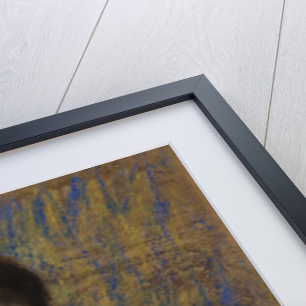 Bust of a Woman, with Chin Resting on Left Hand by Edgar Degas