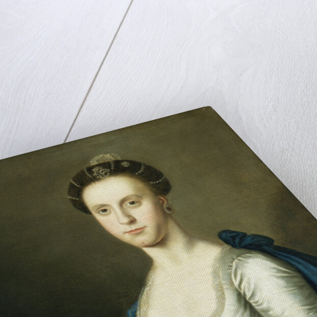 18th-Century English Portrait of a Lady by Anonymous