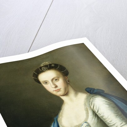 18th-Century English Portrait of a Lady by Anonymous