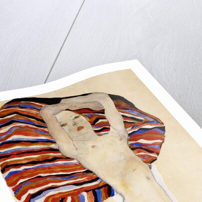 Act Against Colored Material by Egon Schiele