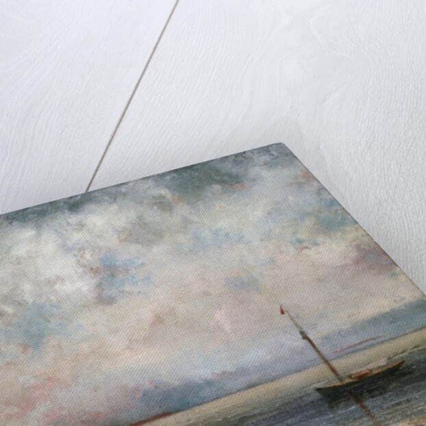 Clouds on Lake Leman by Gustave Courbet