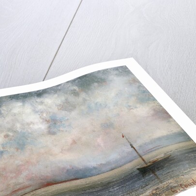 Clouds on Lake Leman by Gustave Courbet