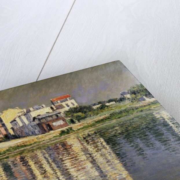 The Banks of the Seine at Argenteuil by Gustave Caillebotte