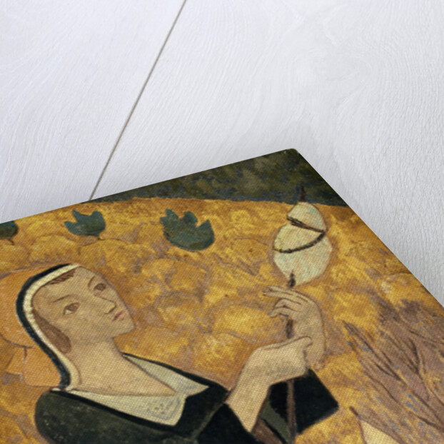 Young Girl with Oak Leaves by Paul Serusier