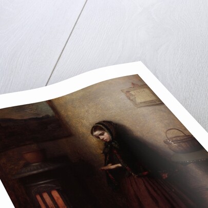 Warming Her Hands by Jonathan Eastman Johnson