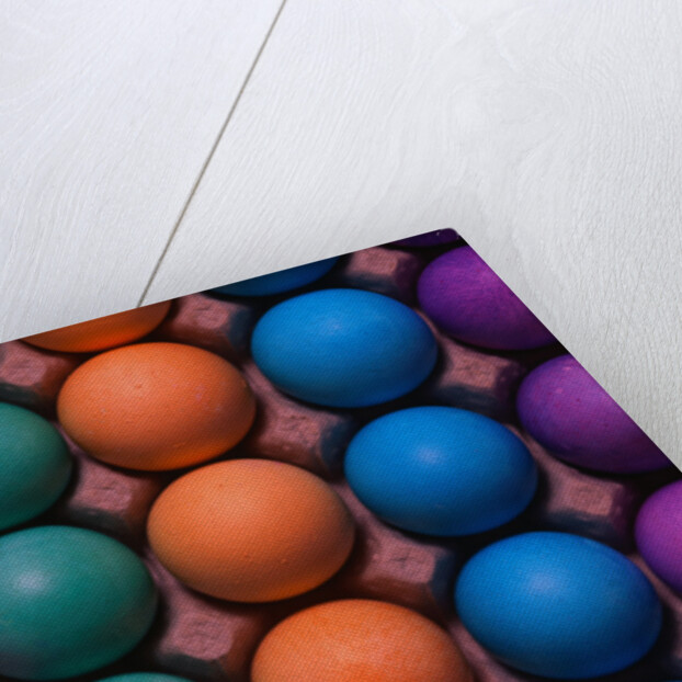 Rainbow-Colored Easter Eggs by Anonymous
