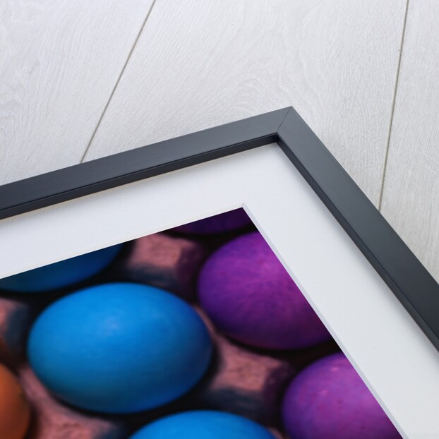 Rainbow-Colored Easter Eggs by Anonymous