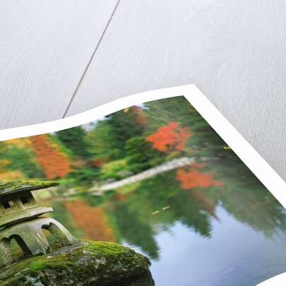 Stone Lantern in the Japanese Tea Garden at the University of Washington Arboretum by Anonymous