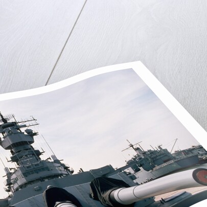 Gun Turrets of the U.S.S. Iowa by Anonymous