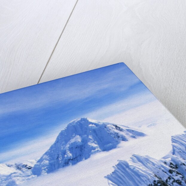 Wrangell Mountains and Clouds by Anonymous