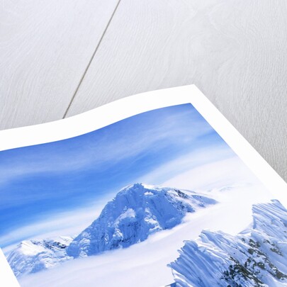 Wrangell Mountains and Clouds by Anonymous
