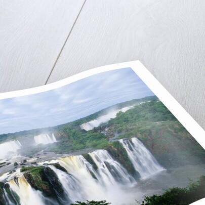 Iguazu Waterfalls in South America by Anonymous