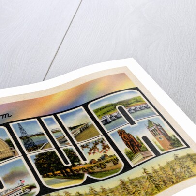 Greetings from Iowa Postcard by Anonymous