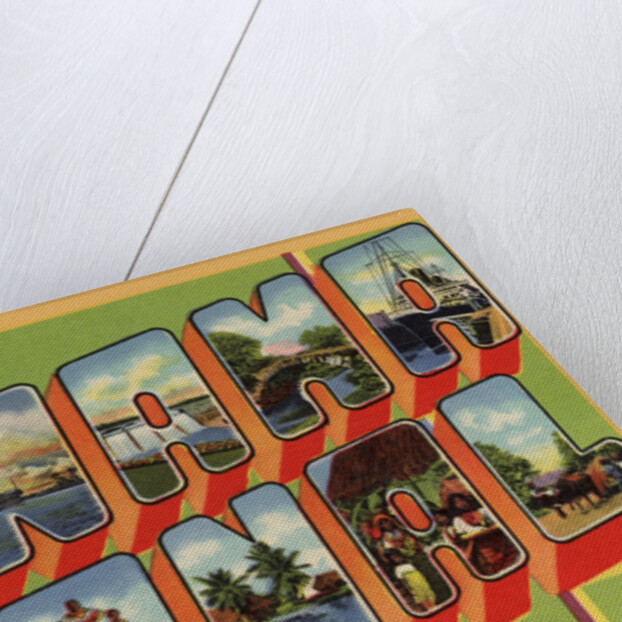 Greeting Card from the Panama Canal by Anonymous