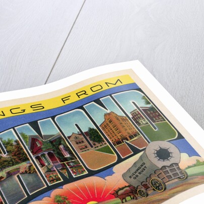Greeting Card from Richmond, Indiana by Anonymous
