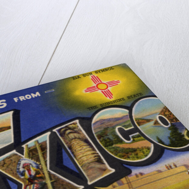 Greeting Card from New Mexico by Anonymous