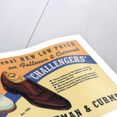 Advertisement for Feltman & Curme Shoes by Anonymous